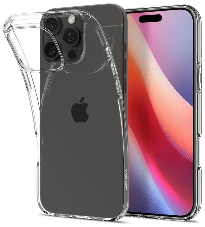 Чехол для Apple iPhone 16 Pro прозрачный - ForteMarket Чехол для Apple iPhone 16 Pro прозрачный купить,399