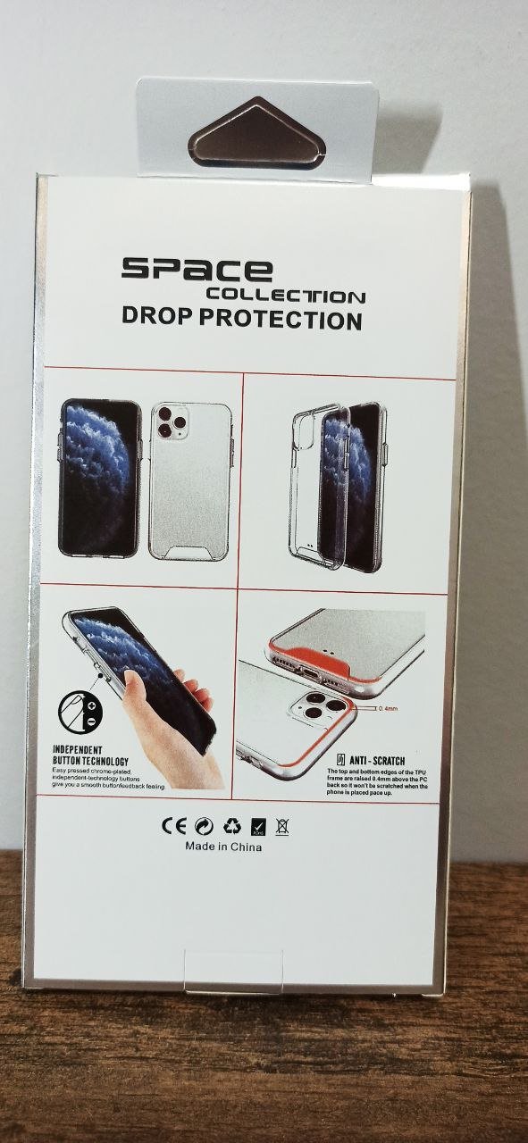Чехол Space для Apple iPhone 17 Pro Max прозрачный купить,1299
