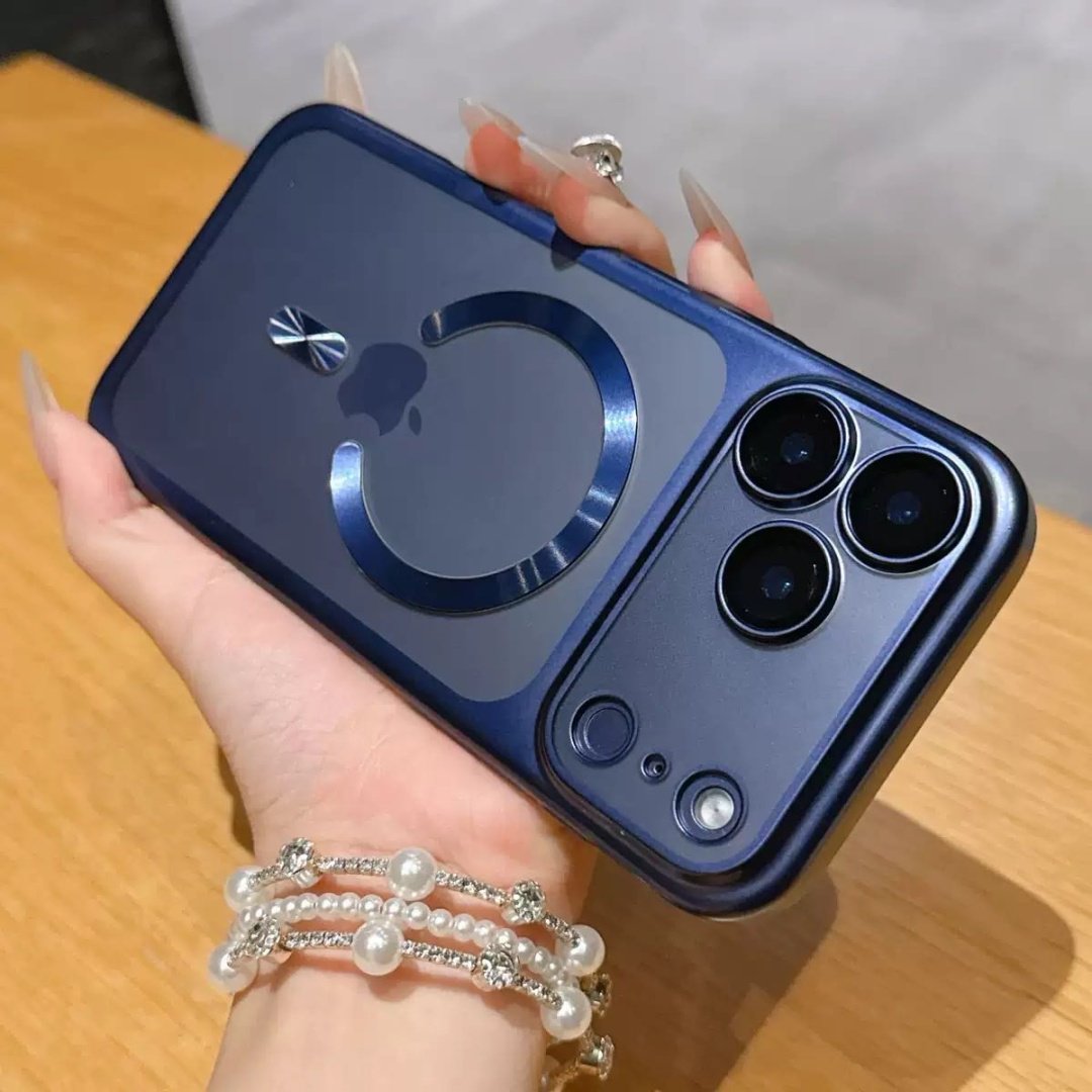 Чехол MMARKET для Apple iPhone 17 Pro синий купить,1200