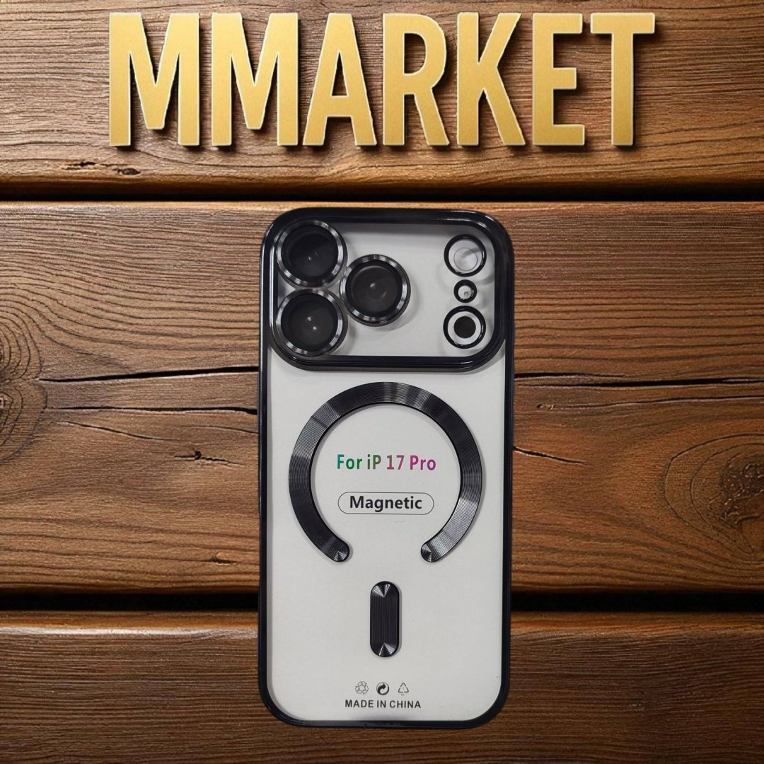 Чехол MMARKET для Apple iPhone 17 Pro черный купить,747