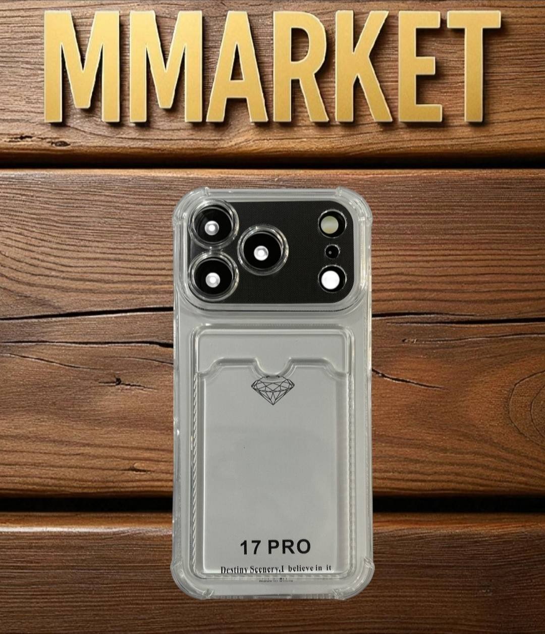 Чехол MMARKET для Apple iPhone 17 Pro прозрачный - ForteMarket Чехол MMARKET для Apple iPhone 17 Pro прозрачный купить,691