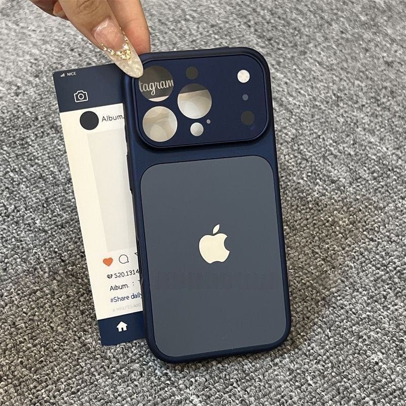 Чехол для Apple iPhone 16 Pro Max темно-синий - ForteMarket Чехол для Apple iPhone 16 Pro Max темно-синий купить,1500