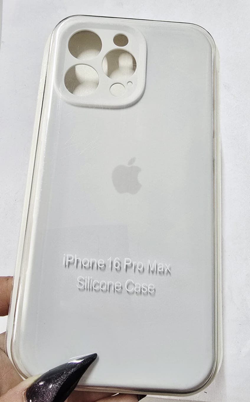 Чехол для Apple iPhone 16 Pro Max белый - ForteMarket Чехол для Apple iPhone 16 Pro Max белый купить,990