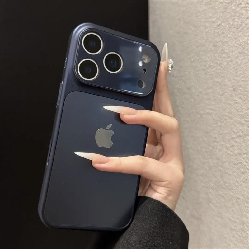 Чехол для Apple iPhone 16 Pro Max темно-синий - ForteMarket Чехол для Apple iPhone 16 Pro Max темно-синий купить,1500