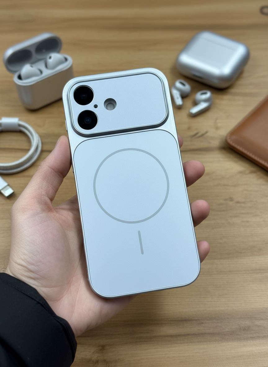Чехол NOMADS CASE для Apple iPhone 16 серый - ForteMarket Чехол NOMADS CASE для Apple iPhone 16 серый купить,1325