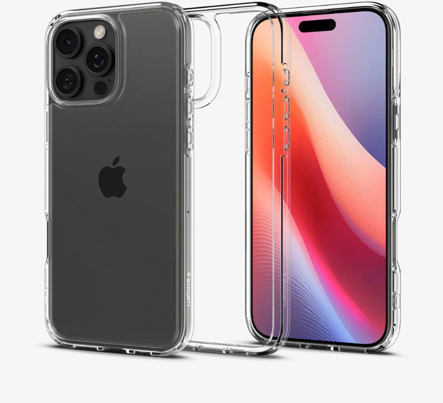 Чехол Spigen для Apple iPhone 16 Pro Max прозрачный - ForteMarket Чехол Spigen для Apple iPhone 16 Pro Max прозрачный купить,465