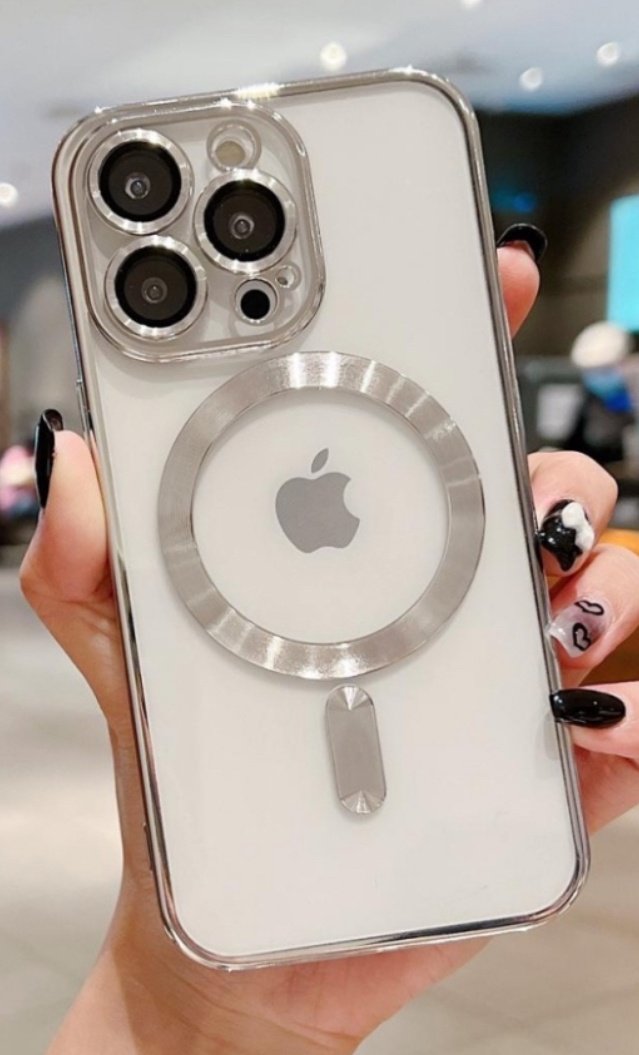 Чехол для Apple iPhone 16 Pro серебряный купить,896