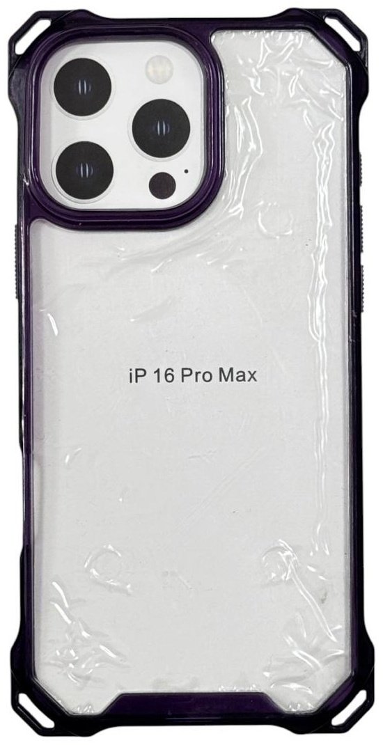 Чехол для Apple iPhone 16 Pro Max прозрачный купить,1100