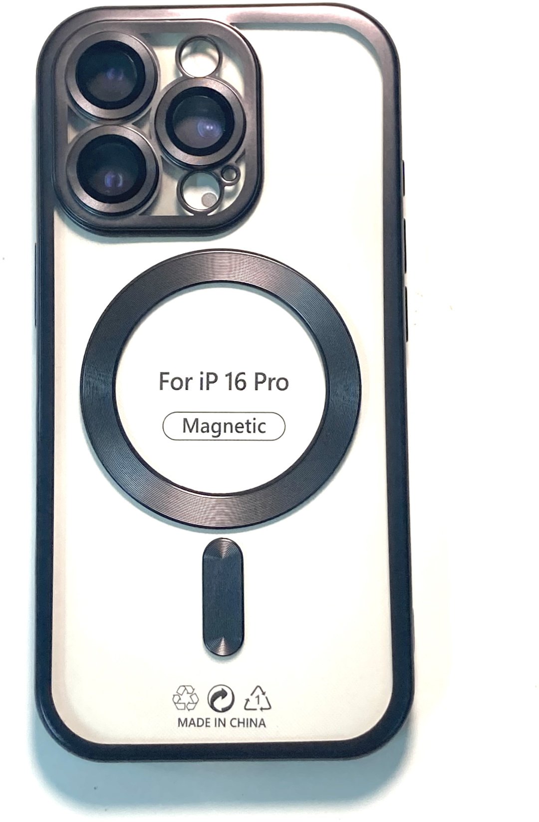 Чехол для Apple iPhone 16 Pro черный - ForteMarket Чехол для Apple iPhone 16 Pro черный купить,948