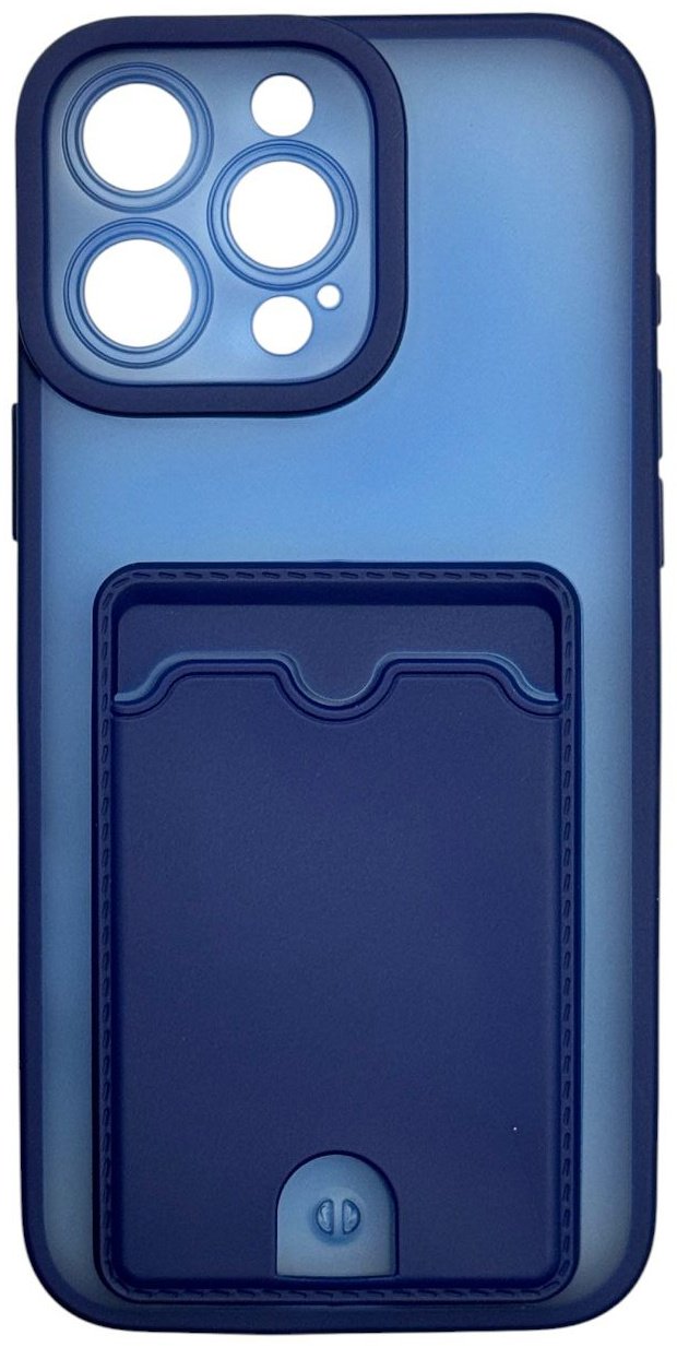 Чехол для Apple iPhone 16 Pro Max синий - ForteMarket Чехол для Apple iPhone 16 Pro Max синий купить,999
