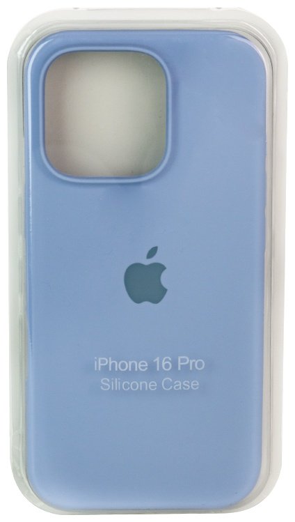 Чехол для Apple iPhone 16 Pro голубой купить,749