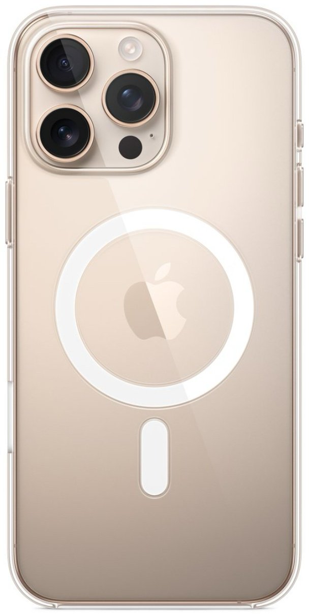Чехол для Apple iPhone 16 Pro прозрачный - ForteMarket Чехол для Apple iPhone 16 Pro прозрачный купить,450