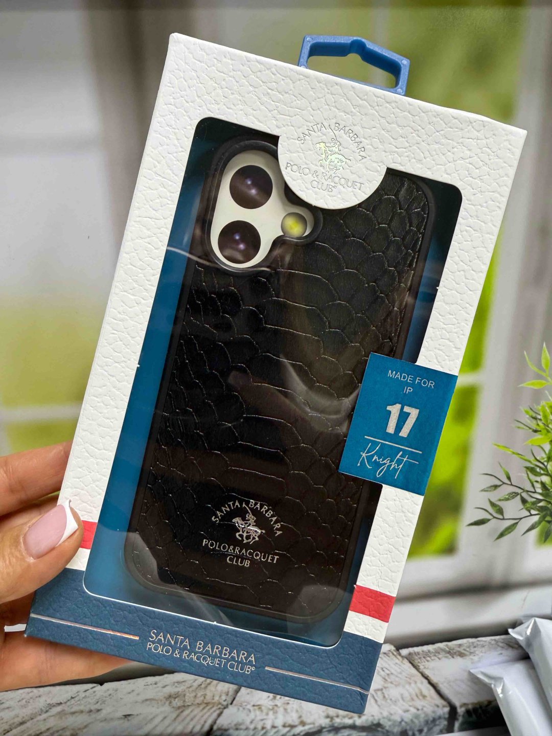 Чехол Santa Barbara Polo & Racquet Club для Apple iPhone 17 черный - ForteMarket Чехол Santa Barbara Polo & Racquet Club для Apple iPhone 17 черный купить,1449