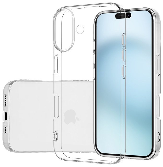 Чехол для Apple iPhone 16 прозрачный купить,532