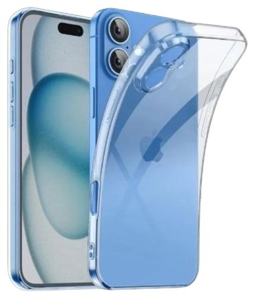 Чехол для Apple iPhone 16 прозрачный купить,407