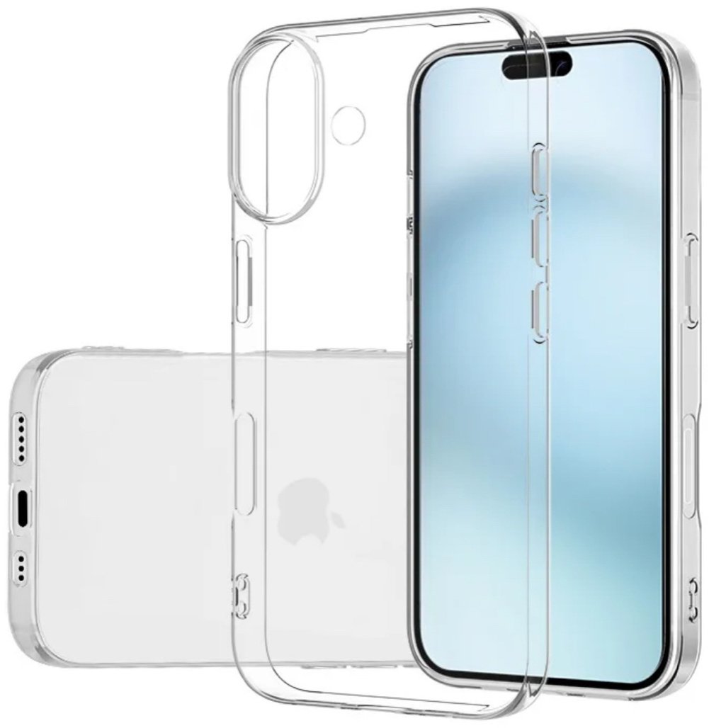 Чехол для Apple iPhone 16 прозрачный купить,270