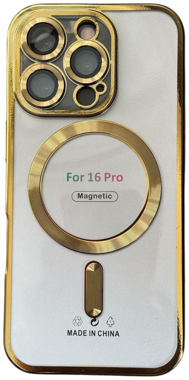 Чехол для Apple iPhone 16 Pro золотистый купить,954