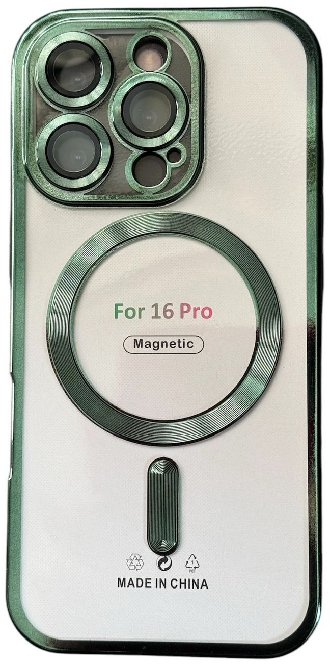 Чехол для Apple iPhone 16 Pro зеленый - ForteMarket Чехол для Apple iPhone 16 Pro зеленый купить,970