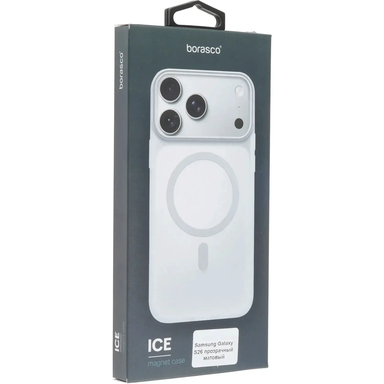 Чехол для телефона BoraSCO Ice Magnet Case 76377 для Samsung Galaxy S26 матовый Transparent 