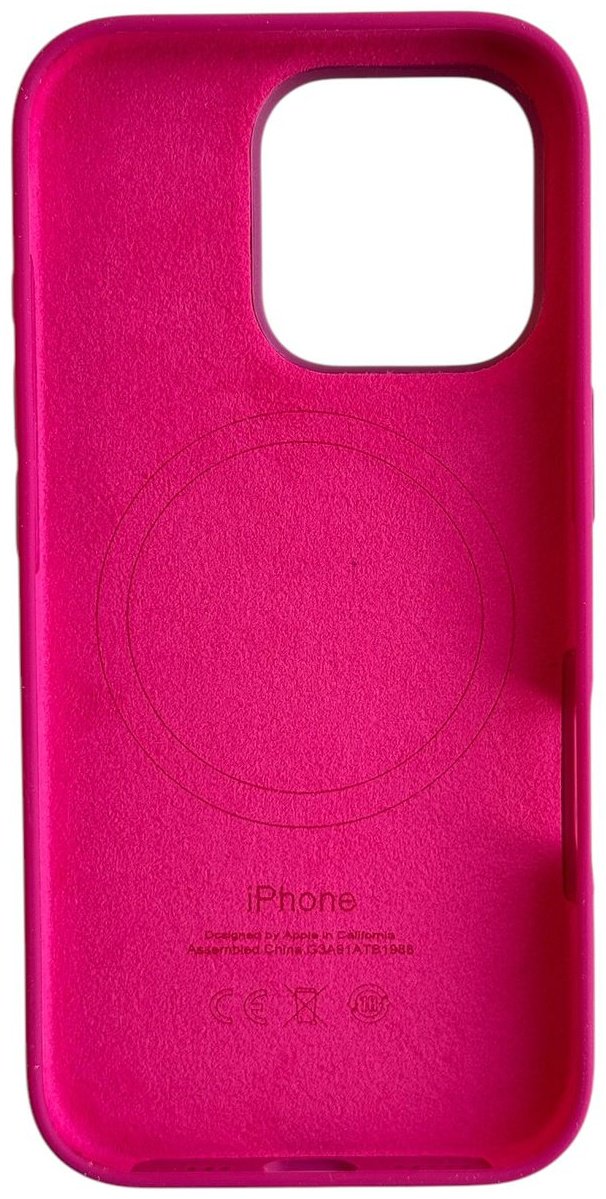 Чехол для Apple iPhone 16 Pro Max розовый купить,3861