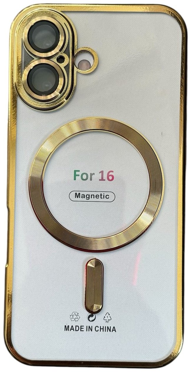 Чехол для Apple iPhone 16 золотистый купить,970