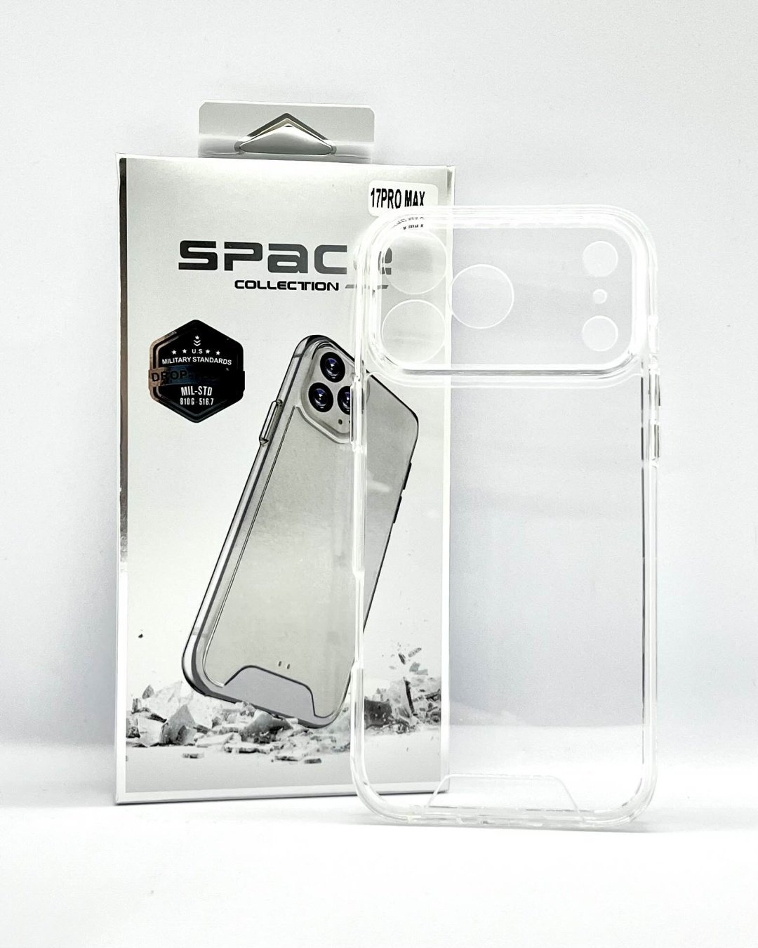 Чехол Space для Apple iPhone 17 Pro Max прозрачный - ForteMarket Чехол Space для Apple iPhone 17 Pro Max прозрачный купить,510
