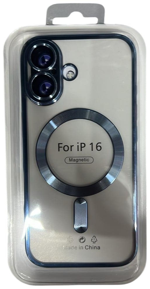 Чехол для Apple iPhone 16 синий - ForteMarket Чехол для Apple iPhone 16 синий купить,920