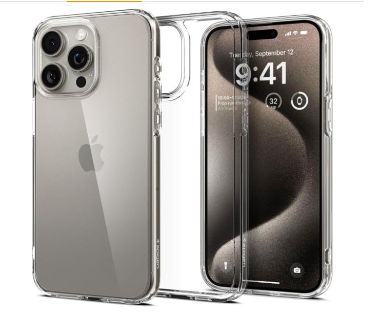 Чехол Totu для Apple iPhone 16 Pro прозрачный купить,478