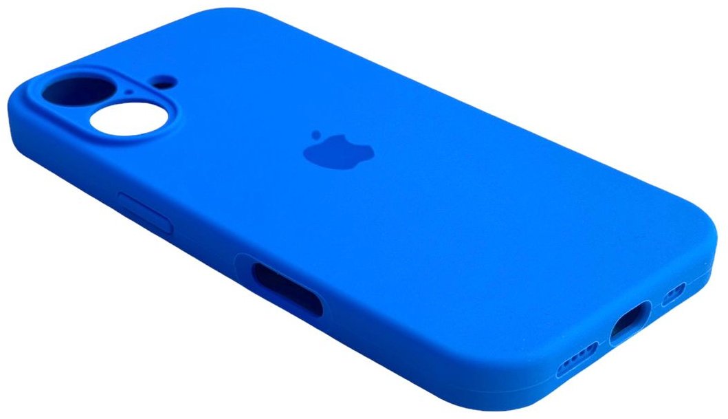 Чехол для Apple iPhone 16 синий купить,598