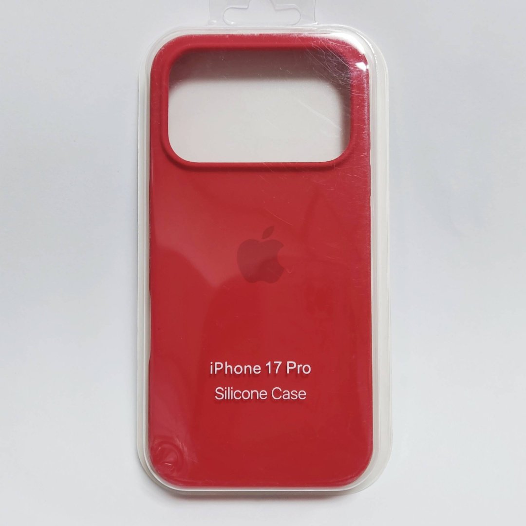 Чехол для Apple iPhone 17 Pro красный купить,1270