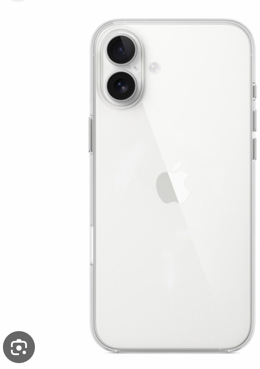 Чехол для Apple iPhone 16 Plus прозрачный купить,770