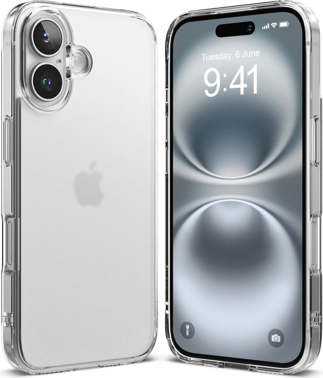 Чехол для Apple iPhone 16 Plus прозрачный купить,329