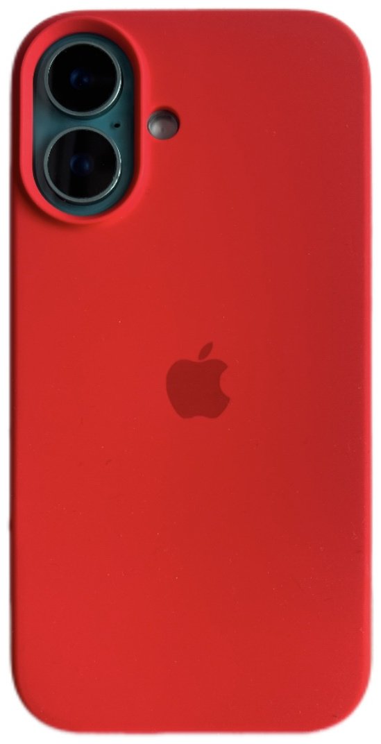 Чехол для Apple iPhone 16 красный купить,767