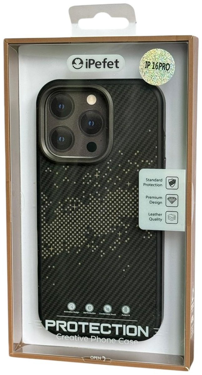 Чехол для Apple iPhone 16 Pro черный купить,7570