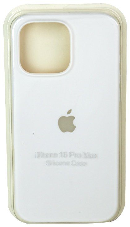 Чехол для Apple iPhone 16 Pro Max белый купить,729