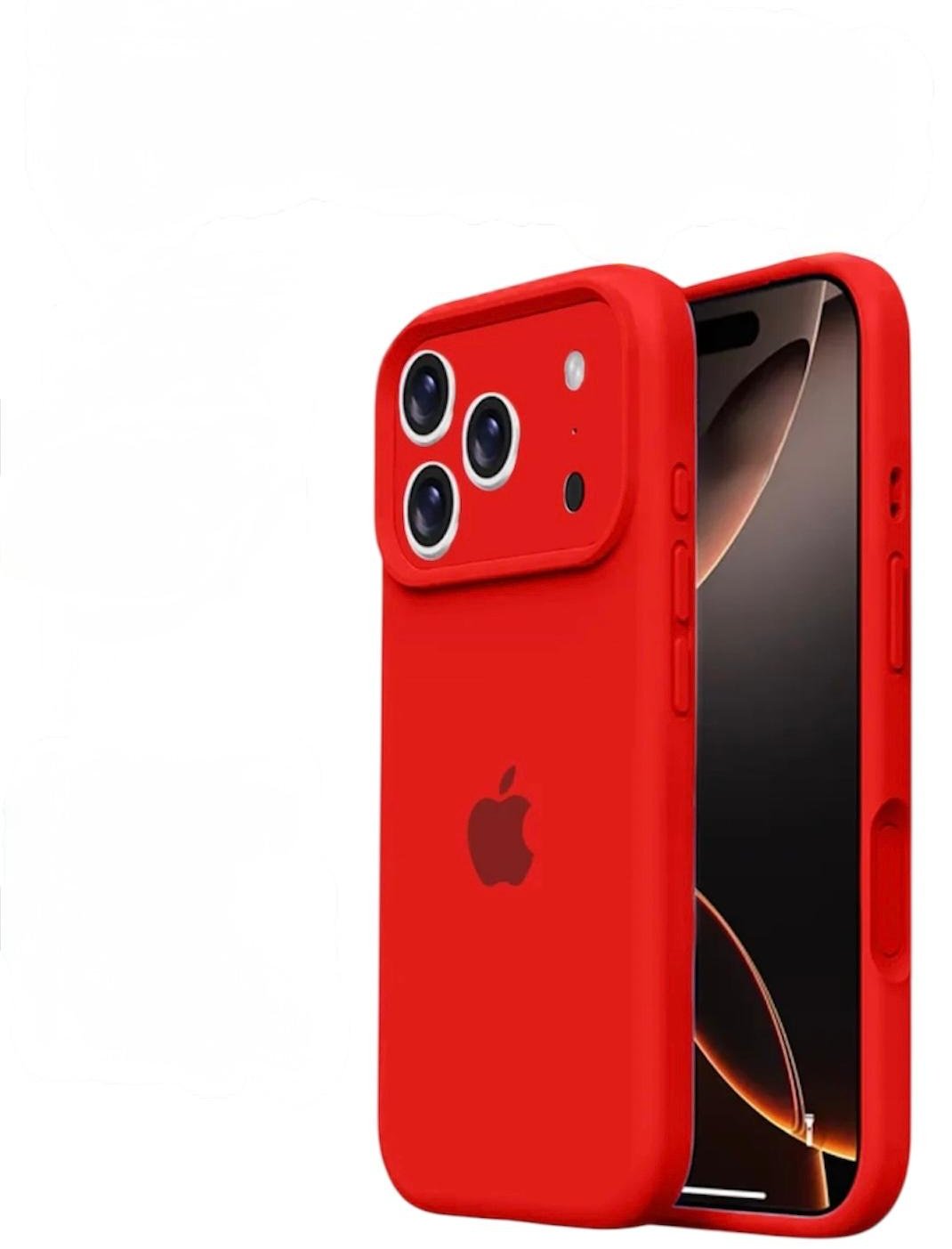 Чехол для Apple iPhone 17 Pro Max красный купить,896