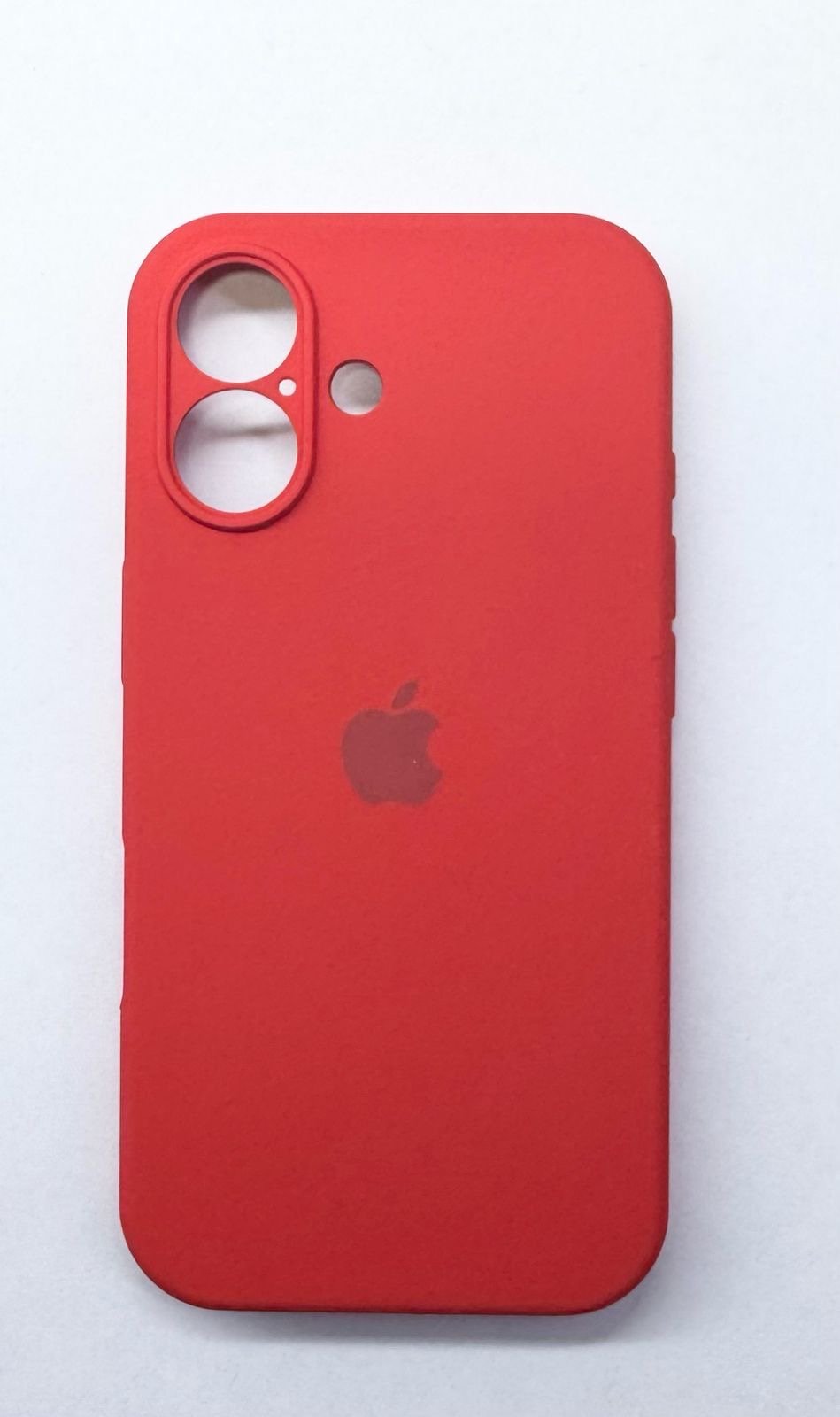 Чехол для Apple iPhone 16 красный купить,989