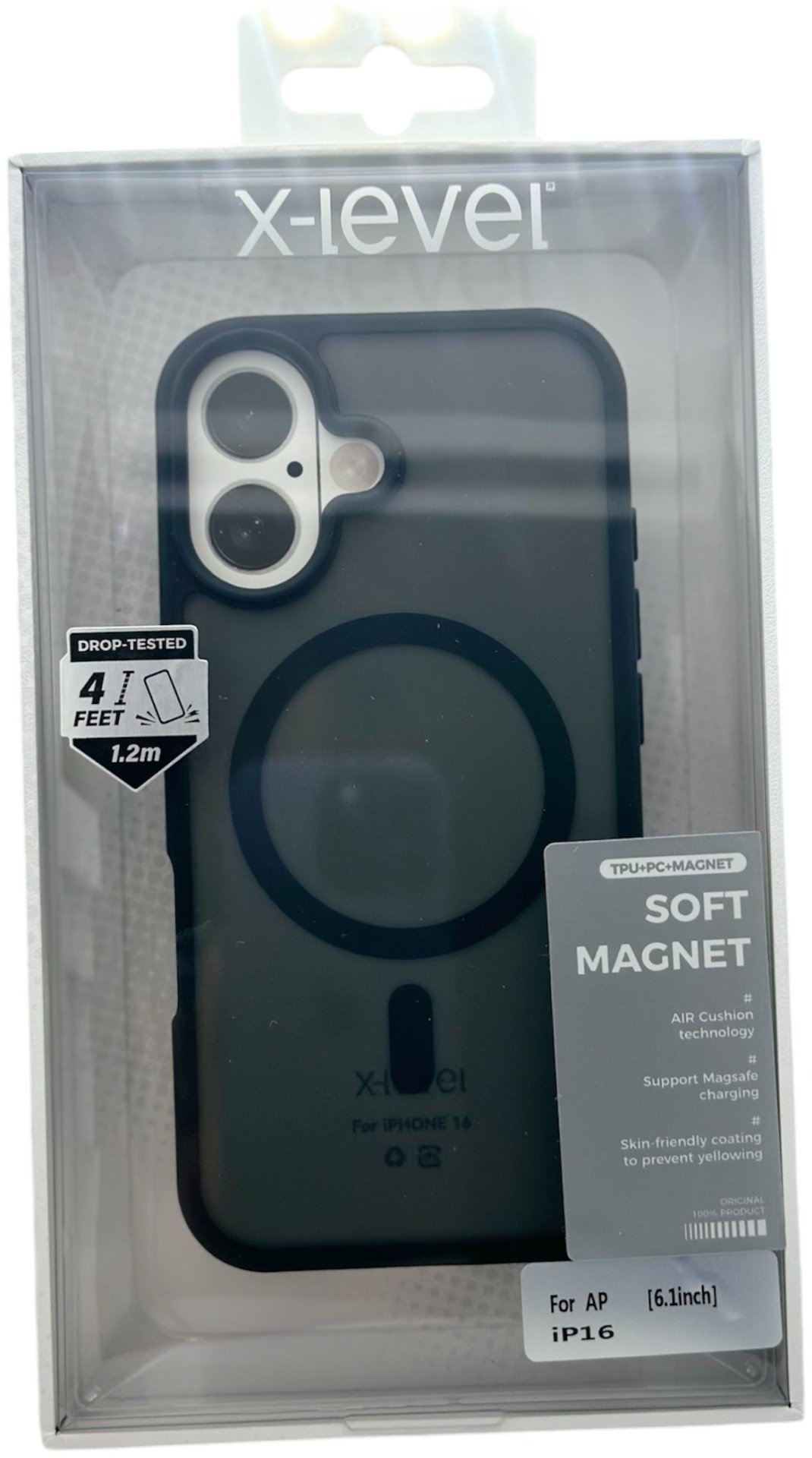 Чехол для Apple iPhone 16 черный купить,845