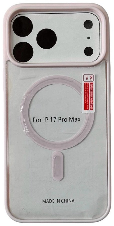 Чехол для Apple iPhone 17 Pro Max прозрачный купить,1100