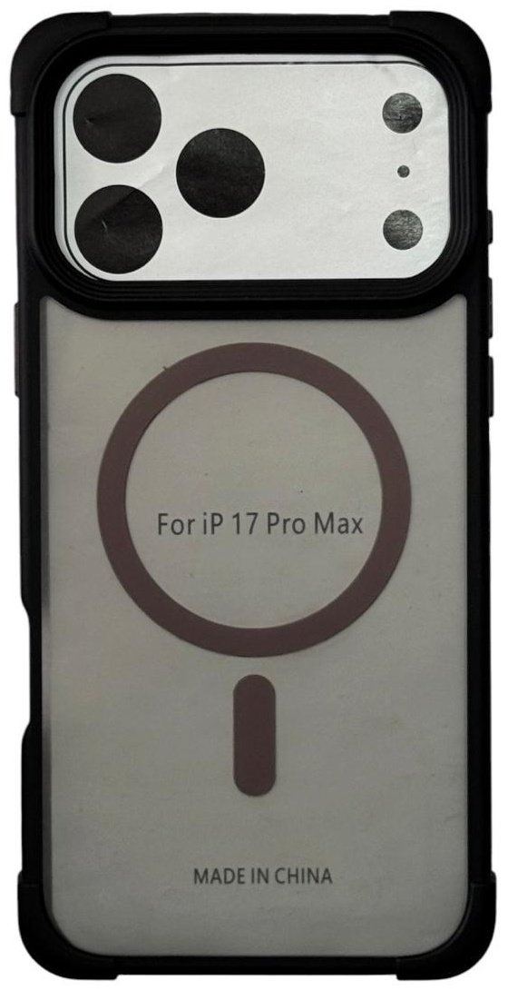Чехол для Apple iPhone 17 Pro Max черный купить,700