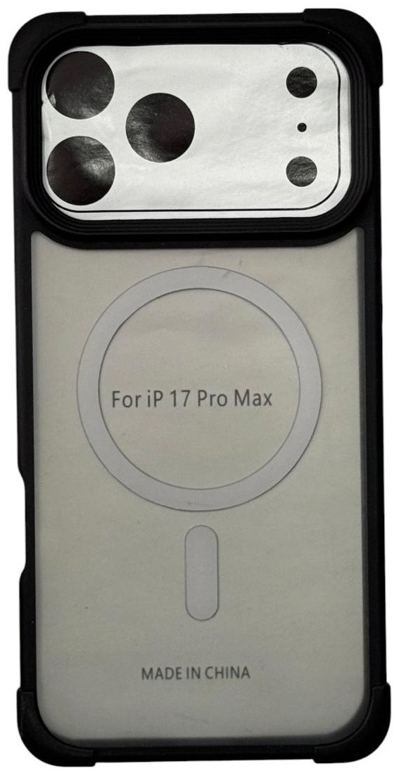 Чехол для Apple iPhone 17 Pro Max черный купить,700