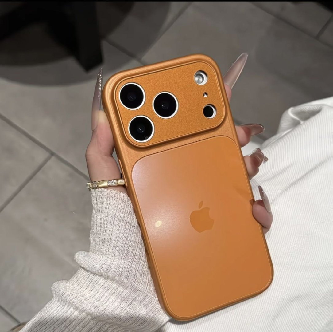 Чехол для Apple iPhone 16 Pro Max оранжевый купить,1470