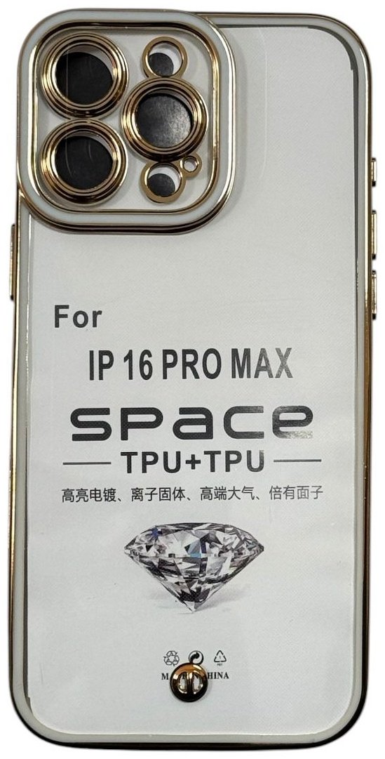Чехол для Apple iPhone 16 Pro Max прозрачный купить,999
