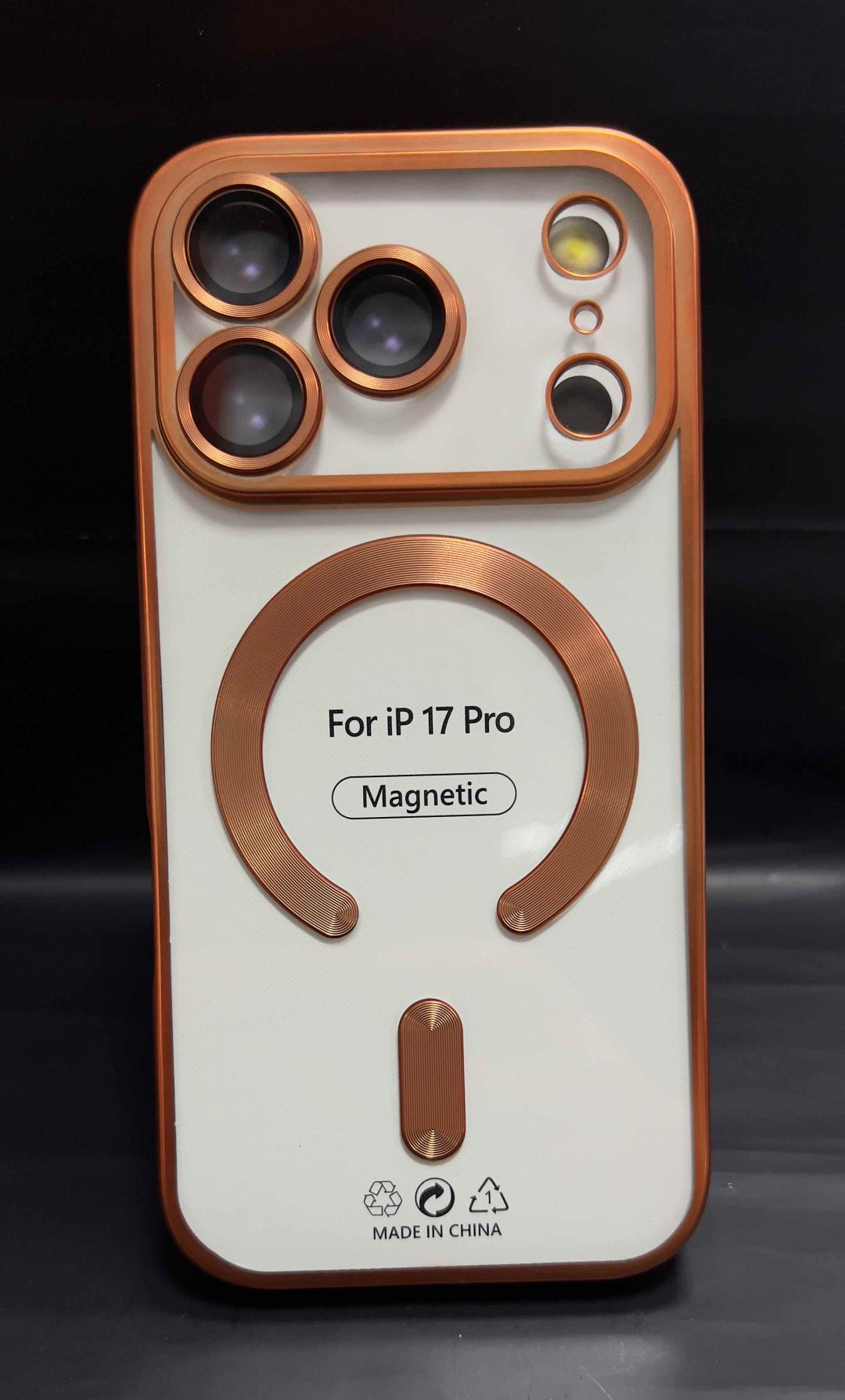 Чехол Case для Apple iPhone 17 Pro оранжевый купить,770