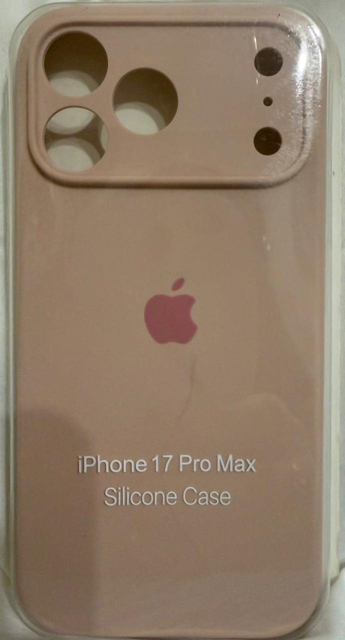 Чехол для Apple iPhone 17 Pro Max розовый купить,686