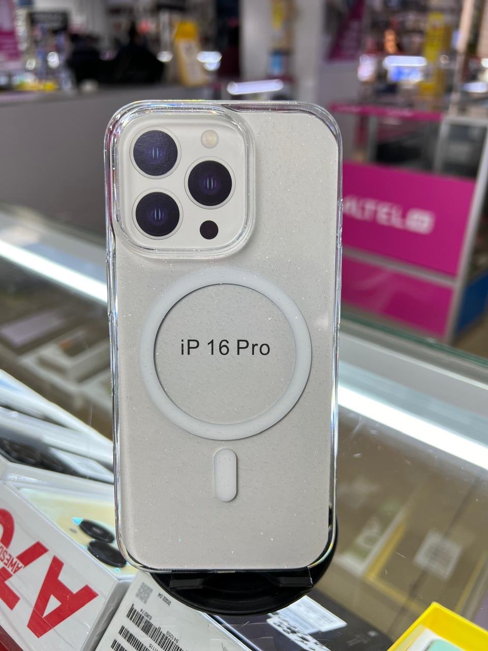 Чехол для Apple iPhone 16 Pro прозрачный купить,999