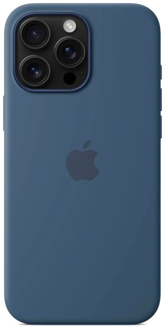 Чехол для Apple iPhone 16 Pro Max синий купить,3484