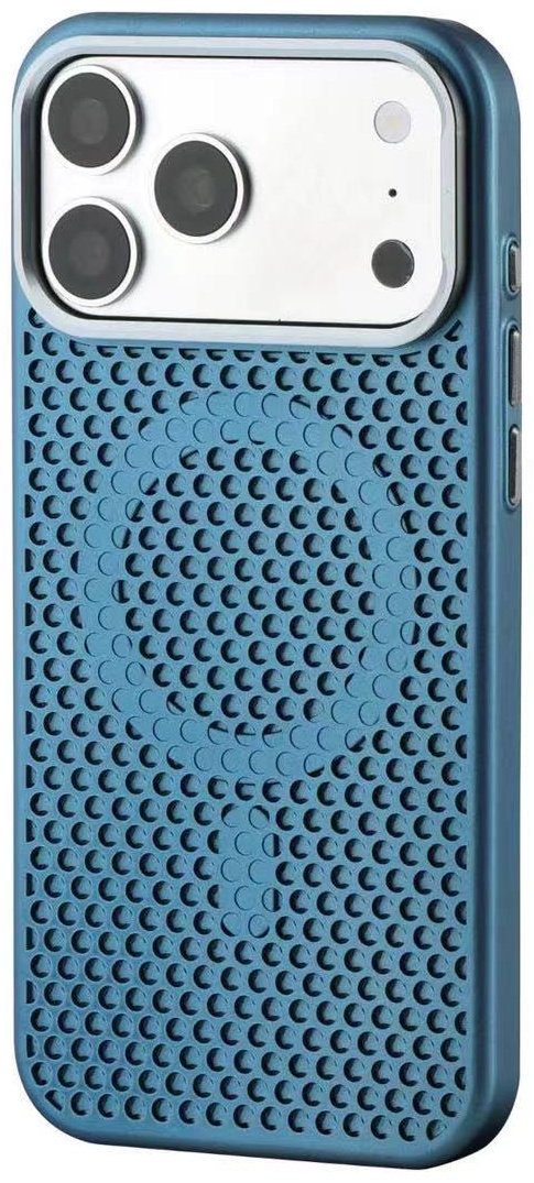 Чехол для Apple iPhone 17 Pro Max синий купить,2500