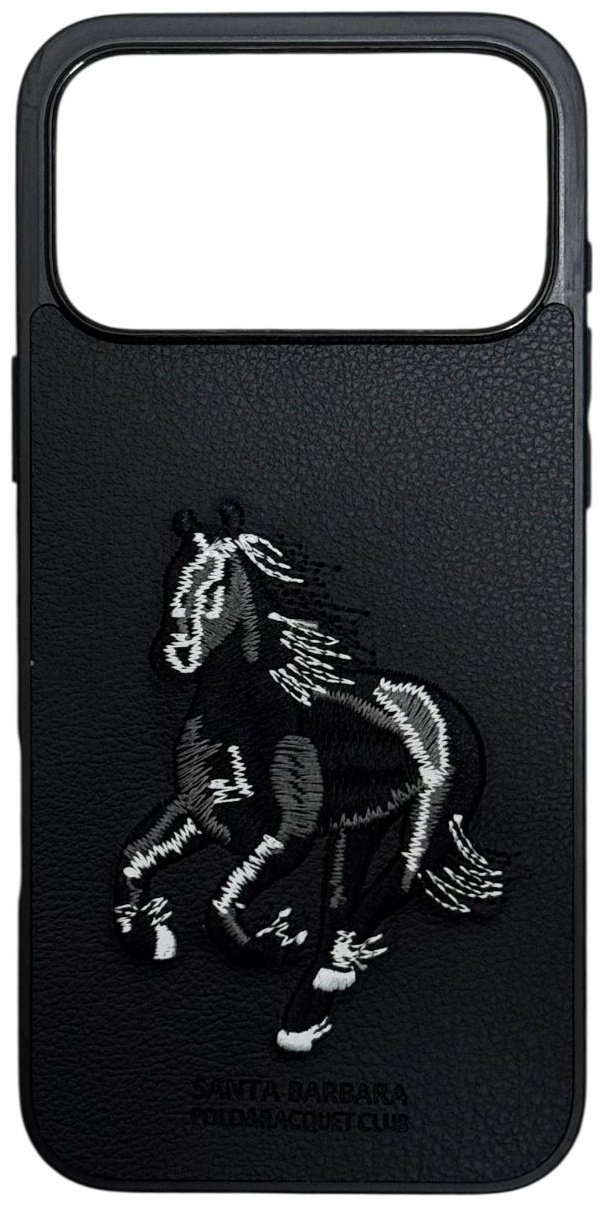 Чехол Santa Barbara Polo & Racquet Club для Apple iPhone 17 Pro Max черный купить,779