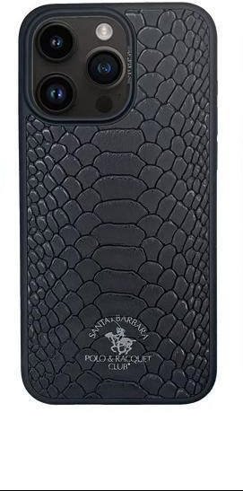 Чехол Santa Barbara Polo & Racquet Club для Apple iPhone 16 Pro черный купить,2570